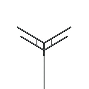 Кронштейн OXOR-SY4-3000x76-L1300 BLACK для опор освещения