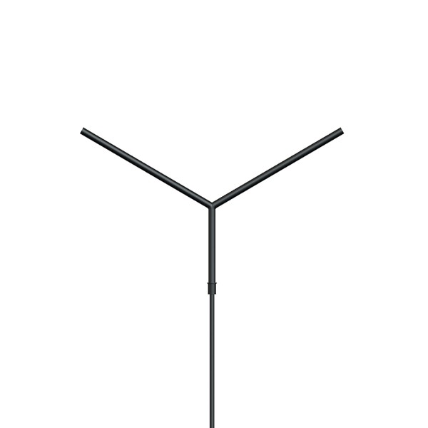 Кронштейн OXOR-SY2-3000x76-L1500 BLACK (консольный, стальной)