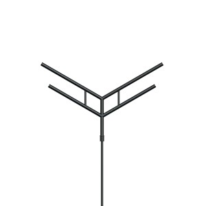 Кронштейн OXOR-SY4-3000x108-L1500 BLACK (арматура для опор, сталь)