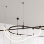 Держатель трека ART-APRIORI-HOLDER-HANG-TUBE-L1500 (BK) крепёж для трека
