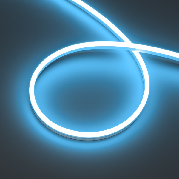LED-лента HALO-SIDE-A168-6x13mm 24V Лазурная герметичная IP67