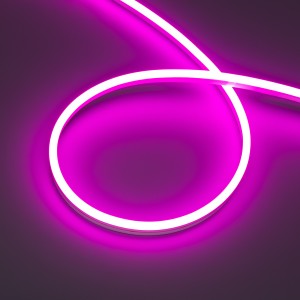 Гибкая неоновая лента HALO-SIDE-A168-6x13mm 24V Pink IP67
