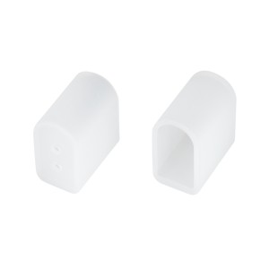 Заглушка AURORA-1608-CAP-SET-WH (Arlight, Пластик) для гибкого неона