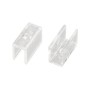 Держатель AURORA-1206-CLIP CLEAR (Arlight, Пластик) для гибкого неона