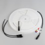 Гибкая неоновая лента WAVE-TOP-PU-H120-10x10mm 24V RGB, IP68