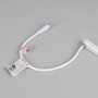 Гибкая неоновая лента WAVE-SIDE-DOUBLE 24V RGB IP67 10W