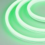 Гибкая неоновая лента WAVE-SIDE-A120-12x25mm 230V Green IP67