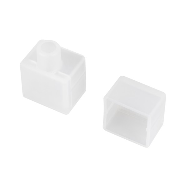 Заглушка ARL-WAVE-1615-CAP-SET-WH (Arlight, Пластик) для гибкого неона