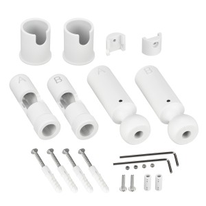 Крепление ARL-WAVE-1815-S-2-ENDCAP White (Arlight, Металл) для натяжного монтажа
