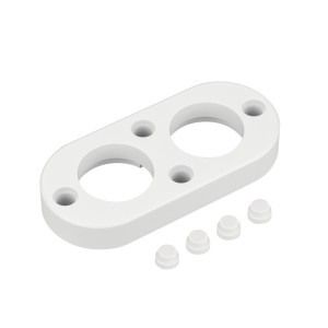 Крепление ARL-WAVE-1815-S-2-KIT White (Arlight, Металл) для натяжного монтажа