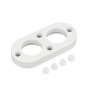 Крепление ARL-WAVE-1815-S-2-KIT White (Arlight, Металл) для натяжного монтажа