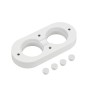 Крепление ARL-WAVE-1815-S-2-KIT White (Arlight, Металл) для натяжного монтажа