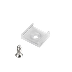 Крепёж Держатель ARL-WAVE-16x15mm-CLIP-P CLEAR для гибкого неона