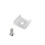 Крепёж Держатель ARL-WAVE-16x15mm-CLIP-P CLEAR для гибкого неона