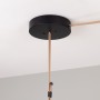 Чаша накладная для блока питания ART-INBELT-CANOPY-SURFACE-POWER (BK, 48V) монтажная