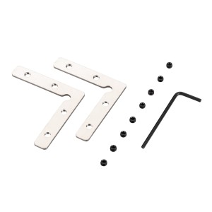 Коннектор угловой SL-LINE-5050-LW-90 Set (Arlight, Металл) для профилей