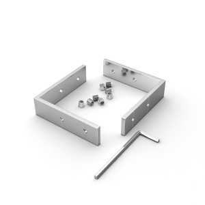 Коннектор угловой SL-LINE-6070-L90 Set (Arlight, Металл) для профилей