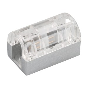 Коннектор прямой ARL-CLEAR-U15-Line (26x15mm) для гибкого неона