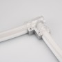 Коннектор угловой ARL-CLEAR-U15-90 (26x15mm) для гибкого неона IP65
