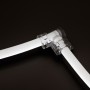 Коннектор угловой ARL-CLEAR-U15-90 (26x15mm) для гибкого неона IP65