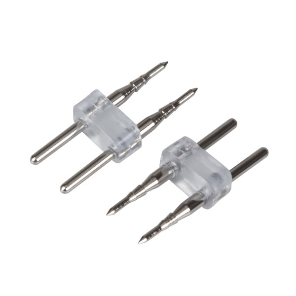 Силовой коннектор ARL-2pin (Arlight, Металл) для гибкого неона