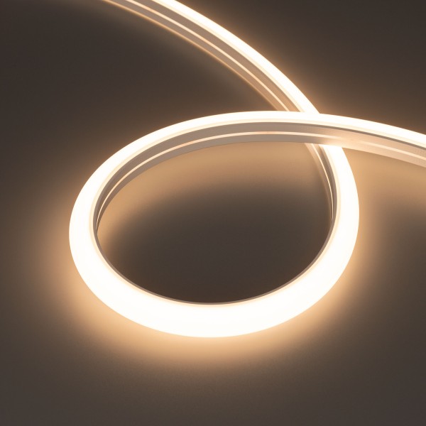 Гибкий неон ARL-MOONLIGHT-1516-DOME 24V Warm (Arlight, 11 Вт/м, IP67) IP67
