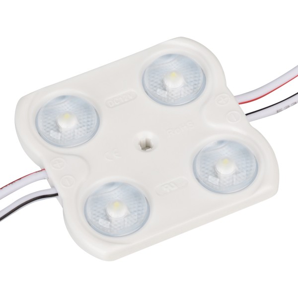 Модуль герметичный CRAFT-2835-4-12V White 170deg IP65 для наружной подсветки