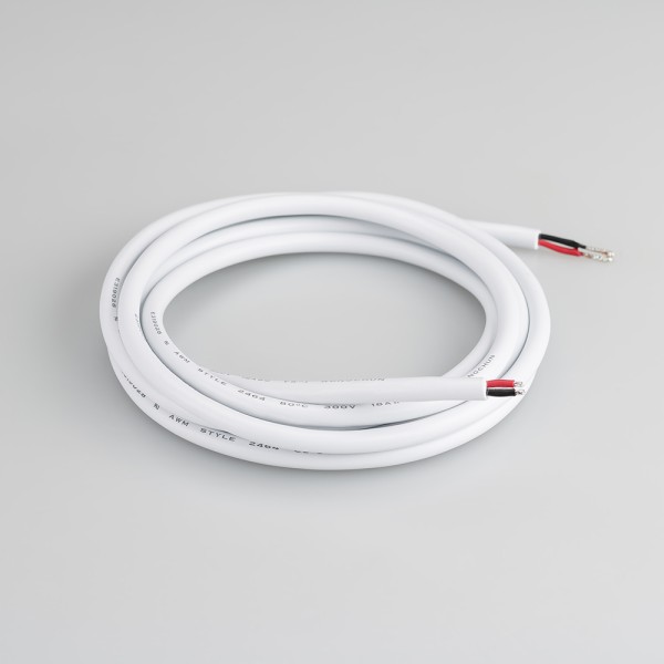 Провод питания ARL-MOONLIGHT-20AWG-2W-D4.5-CU-2000 Белый, IP67