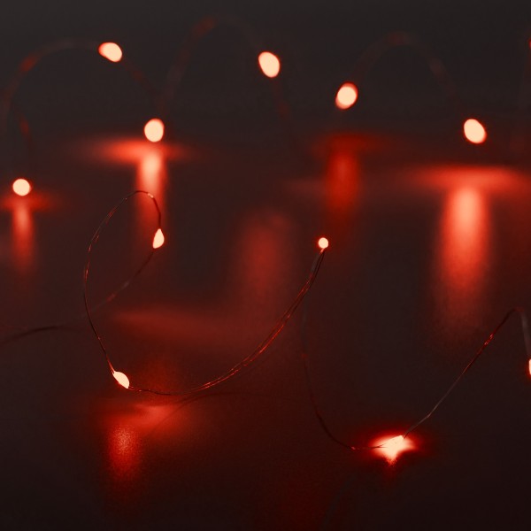 Гирлянда Светодиодная ARD-DEW-HOME-2000-CLEAR-20LED Красная IP20