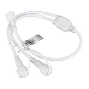 Коннектор питания ARD-CLASSIC-SYNC-RGB White (230V, 2 ports) для гирлянд