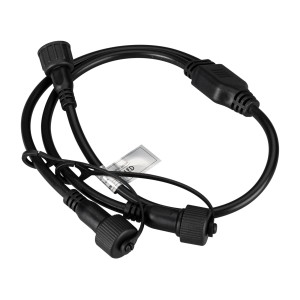 Коннектор питания ARD-CLASSIC-SYNC-RGB Black (230V, 2 ports) для гирлянд