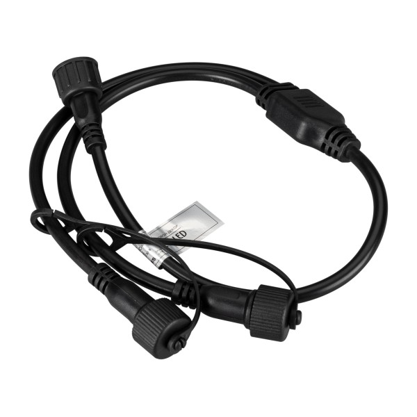 Коннектор питания ARD-CLASSIC-SYNC-RGB Black (230V, 2 ports) для гирлянд