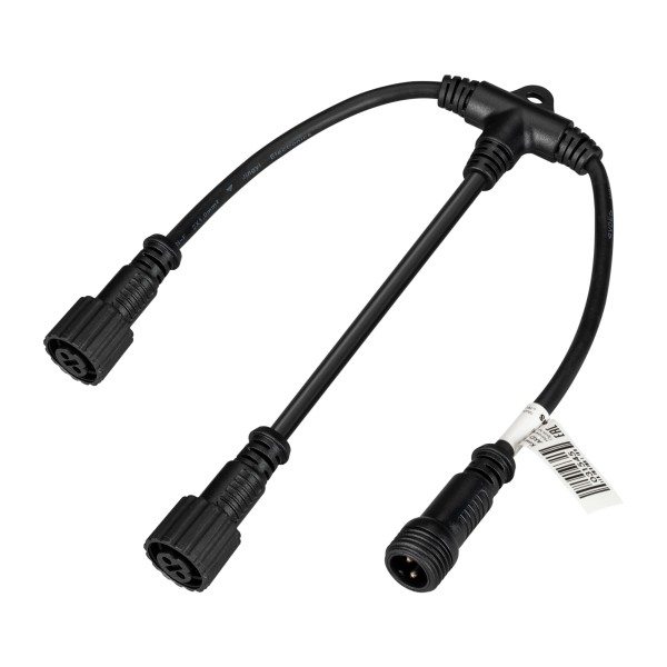 Коннектор питания ARD-PRO-T-SPI Black для гирлянд с IP65