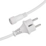 Шнур питания ARD-CLASSIC-ICEFALL-1.5M White (230V) для гирлянд