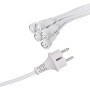 Шина питания ARD-CLASSIC-ICEFALL-2.5M White (230V) для гирлянд