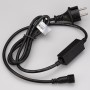 Шнур питания ARD-CLASSIC-STD-1.5M Black (230V, 1.6A) для гирлянд