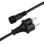 Шнур питания ARD-PRO-BALL-LIVE-1.5M Black с IP65 для гирлянд