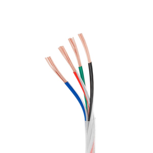 Провод питания ARL-20AWG-CLEAR-5Wire-CU-Double (5x0.75mm, 2.5m) для светодиодов