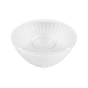 Линза COB ARL-55CBT-D75-HW с держателем, прозрачная микропризма