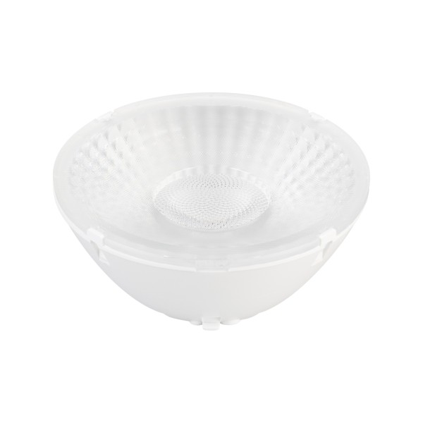 Линза COB ARL-55CBT-D75-HW с держателем, прозрачная микропризма