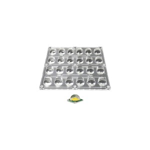Блочная линза 24BST-E (130x65°, 24x LED) для Emitter