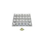 Блок линз 24B70-M120х120 (70°, 24x LED) (Turlens, -) прозрачная линза