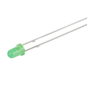 Светодиод ARL-3314PGW-7cd (Arlight, 3мм (круглый)) с белой матовой линзой