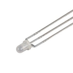 Светодиод ARL-3514EGW/3L (anode) двухцветный 3 мм с матовой линзой