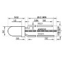 Светодиод ARL-3514EGW/3L (anode) двухцветный 3 мм с матовой линзой