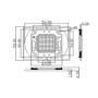 Мощный светодиод ARPL-50W-EPA-5060-WW (1750mA) (Arlight, -) COB 5060