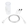 Подвес MOONLIGHT-HR-LIFT-SIDE-VR-D25-0080 White с тросом для потолка