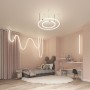 Подвес MOONLIGHT-HR-LIFT-SIDE-VR-D25 Gold с тросами для монтажа