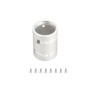 Крепление MOONLIGHT-SPLICE-D25 White (Arlight, Металл) для герметичной ленты
