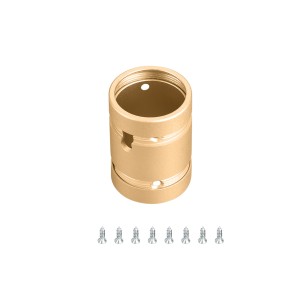 Крепление MOONLIGHT-SPLICE-D25 Gold (Arlight, Металл) для герметичной ленты